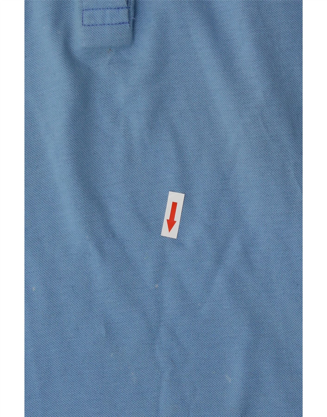 Sergio Tacchini Polo sin mangas para mujer UK 42 Algodón azul medio