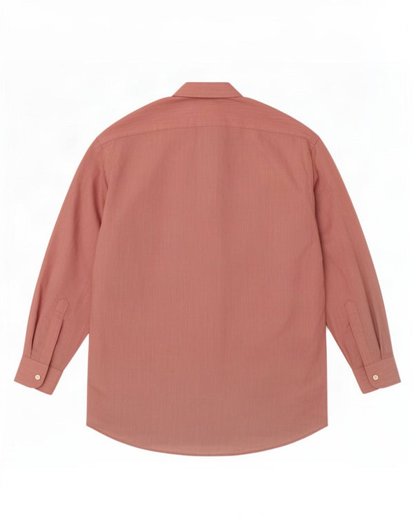 Camisa Pierre Cardin Hombre Talla 41 Poliéster Rosa Medio