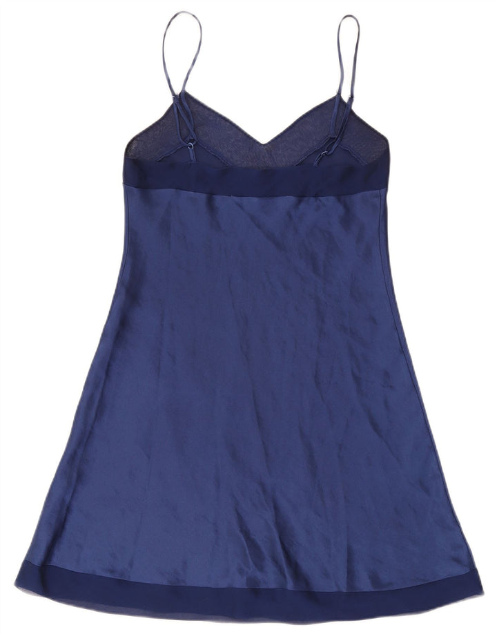 St. Bernard Vestido lencero para mujer UK 10 Small Azul marino Poliéster