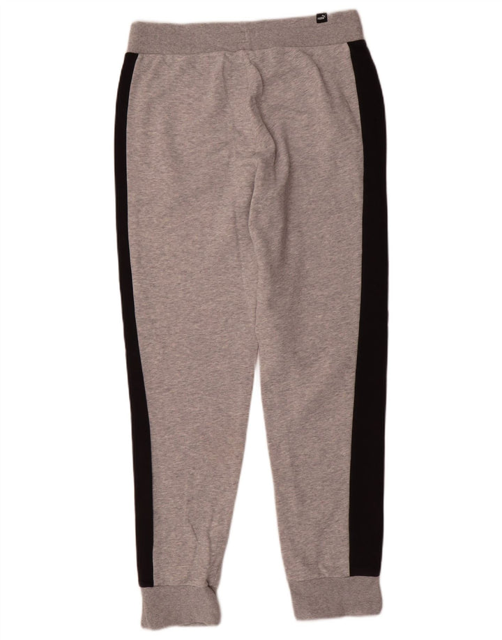 Puma Pantalones De Chándal Para Hombre Joggers Small Gris Colorblock