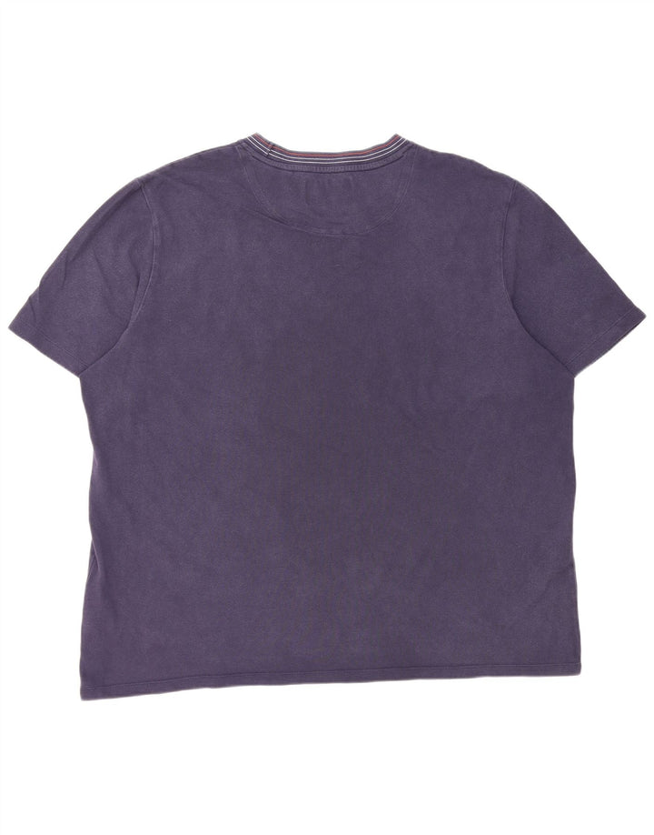 Lyle & Scott Camiseta para hombre Top 2XL Azul marino Algodón