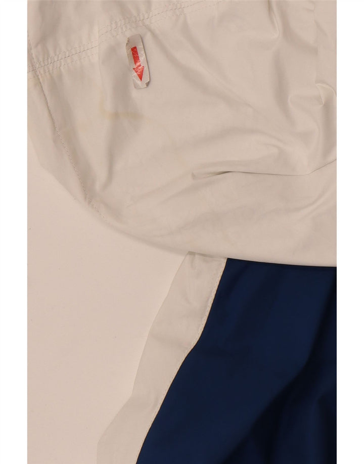 Nike Chaqueta reversible con capucha para hombre ES 38 Azul medio Poliéster con bloques de color