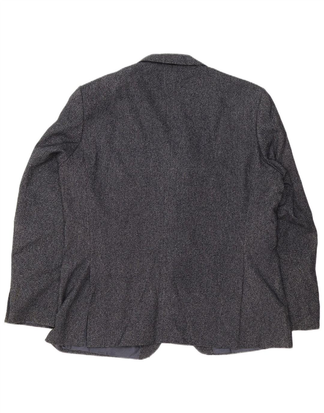 Marks & Spencer Chaqueta tipo blazer de 2 botones para hombre UK 46 XL Lana azul marino