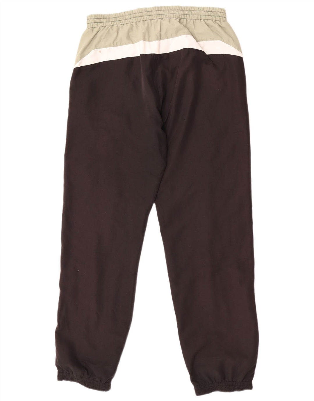 Kappa Hombre Pantalones De Chándal Joggers Large Negro Colorblock Poliéster