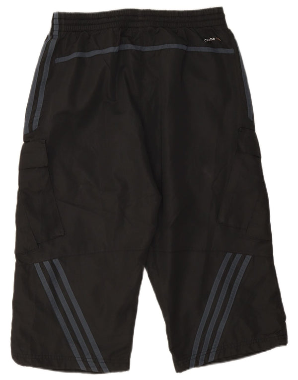 Adidas Mens Clima Proof Bermuda Sport Shorts Pequeño Negro Poliéster