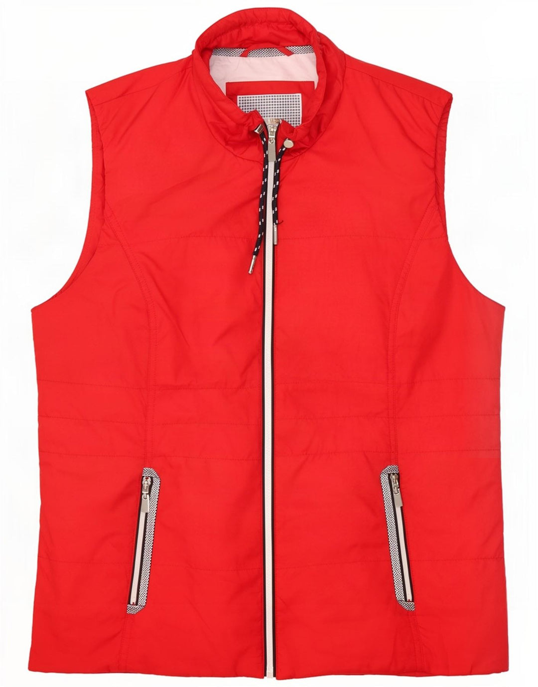 Gerry Weber Chaleco para mujer UK 16 Large Rojo Poliéster