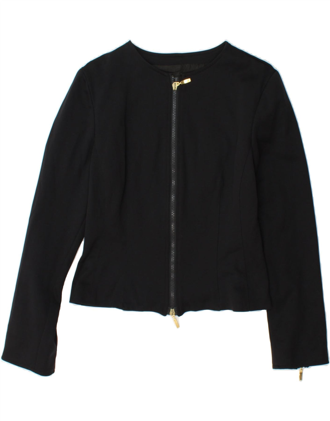 ROCCOBAROCCO Womens Blazer Jacket IT 46 Large Black Polyamide Vintage Roccobarocco and Second-Hand Roccobarocco from Messina Hembry 