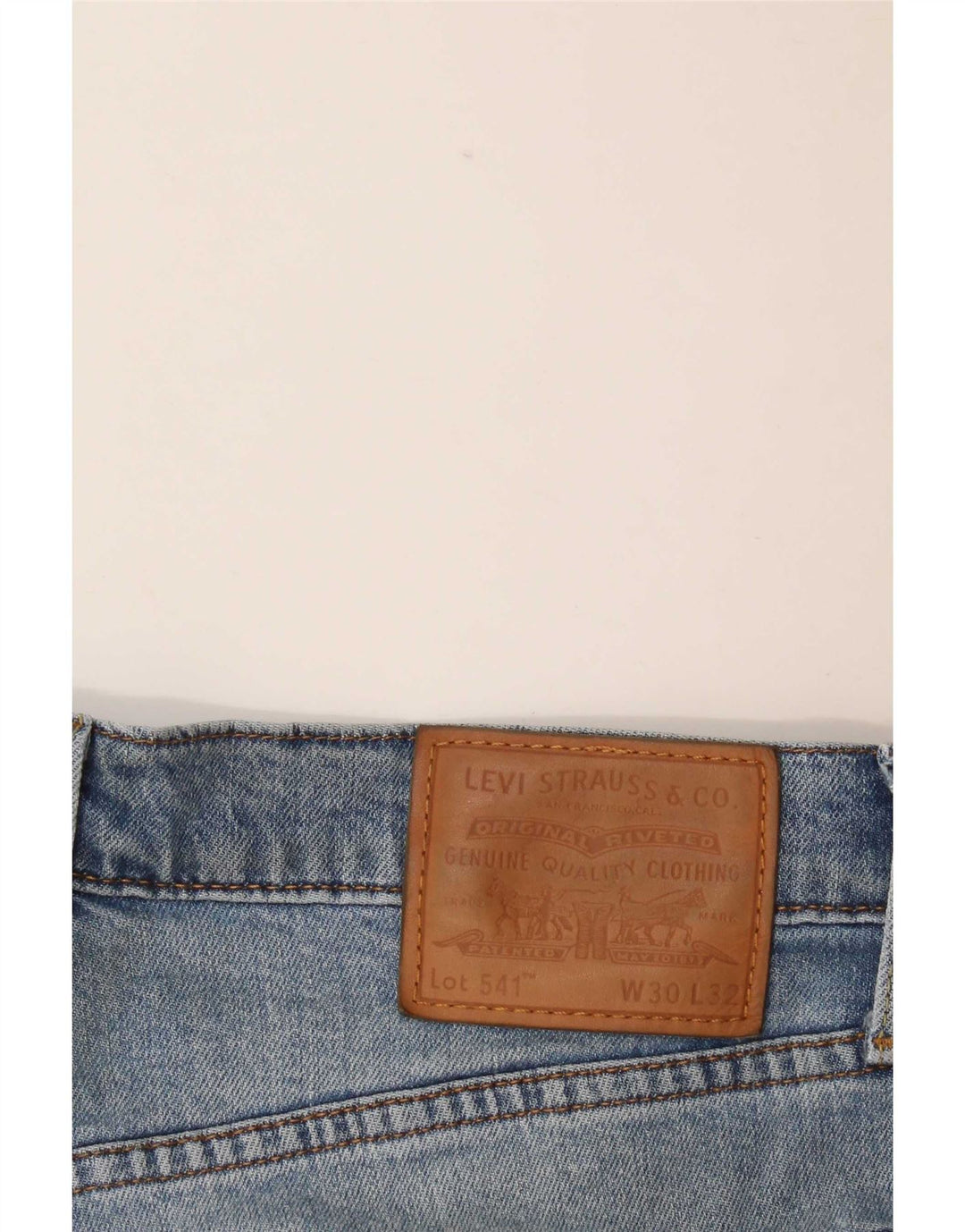 Levi's Hombre 541 Vaqueros Rectos W30 L32 Algodón Azul