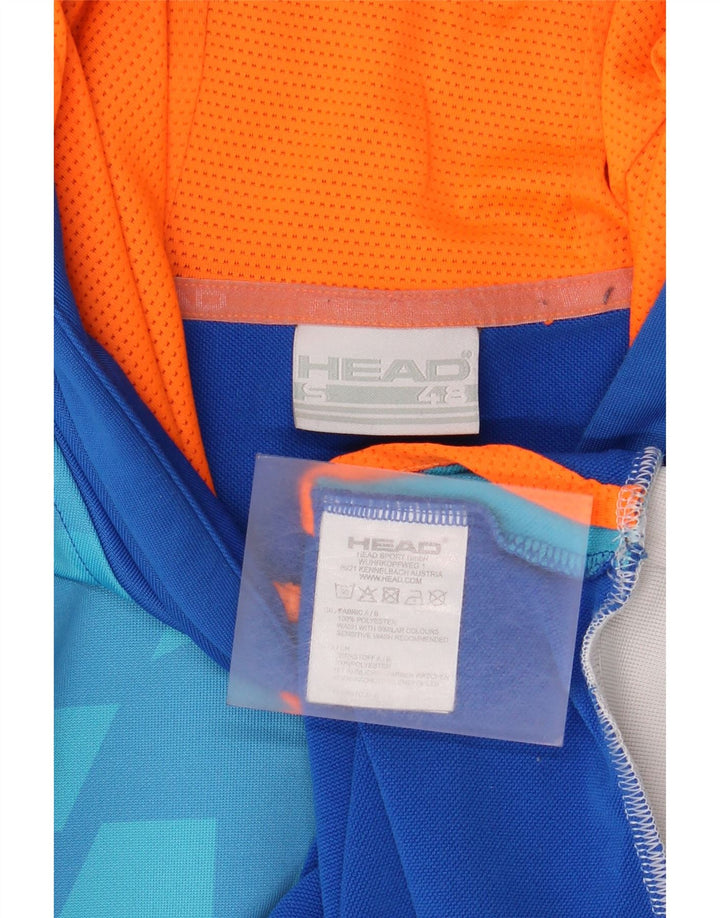 HEAD Jersey con capucha gráfico para hombre IT 48 Small Blue Poliéster