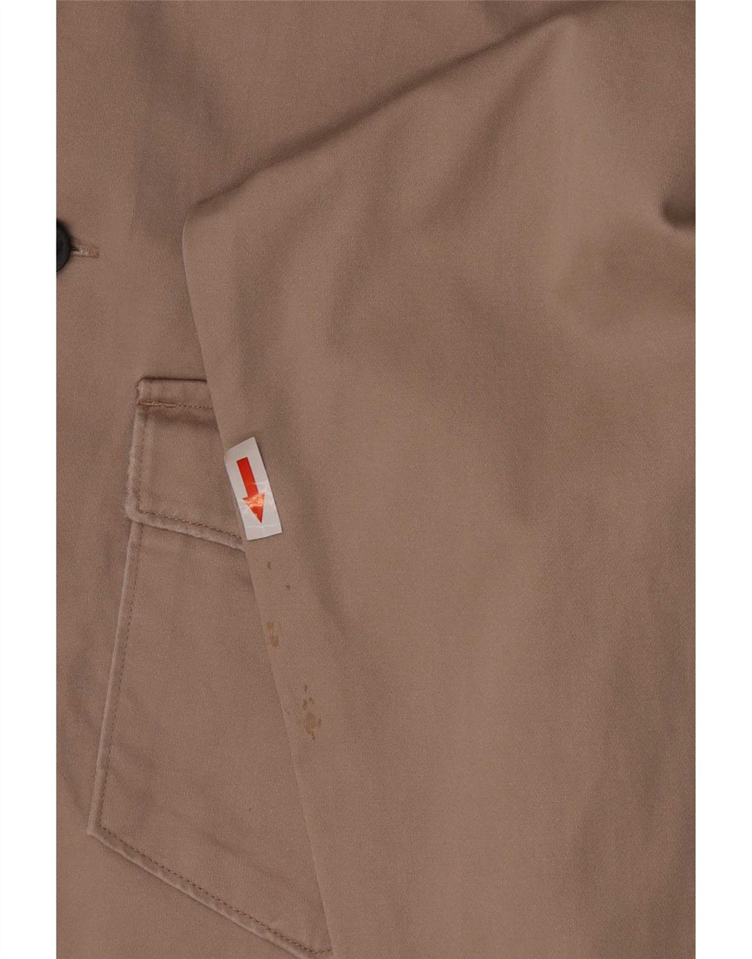Camisa All Saints Hombre Algodón Beige Medio