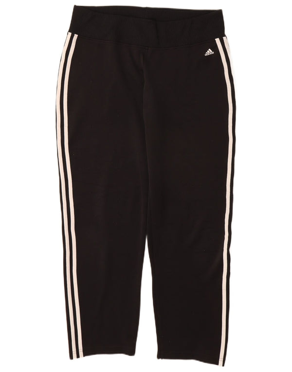 ADIDAS Pantalones de chándal para mujer UK 46 Grande Poliéster negro