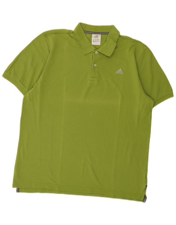 Polo Adidas Hombre XL Algodón Verde