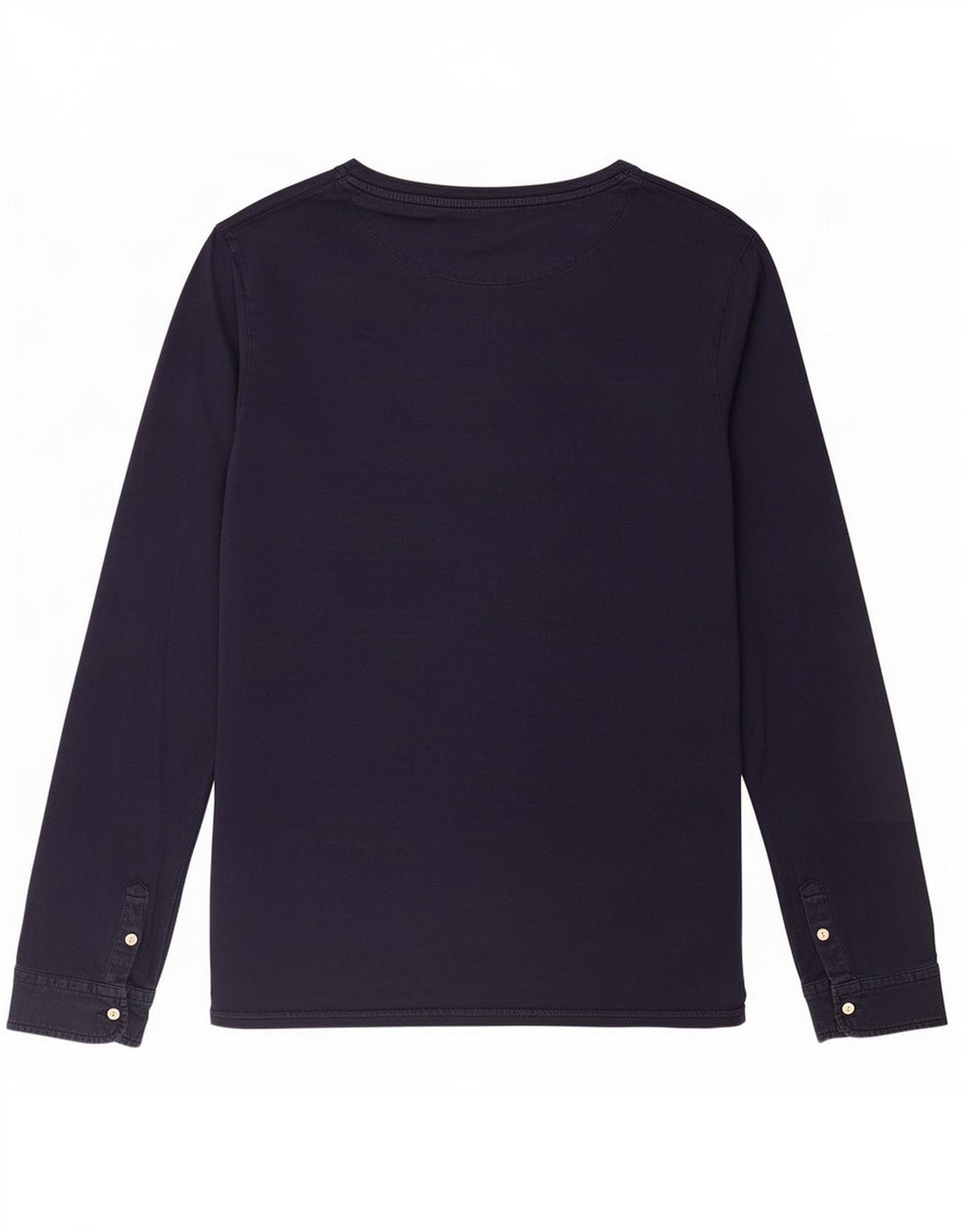Scotch & Soda Hombre Top Manga Larga Grande Algodón Azul Marino