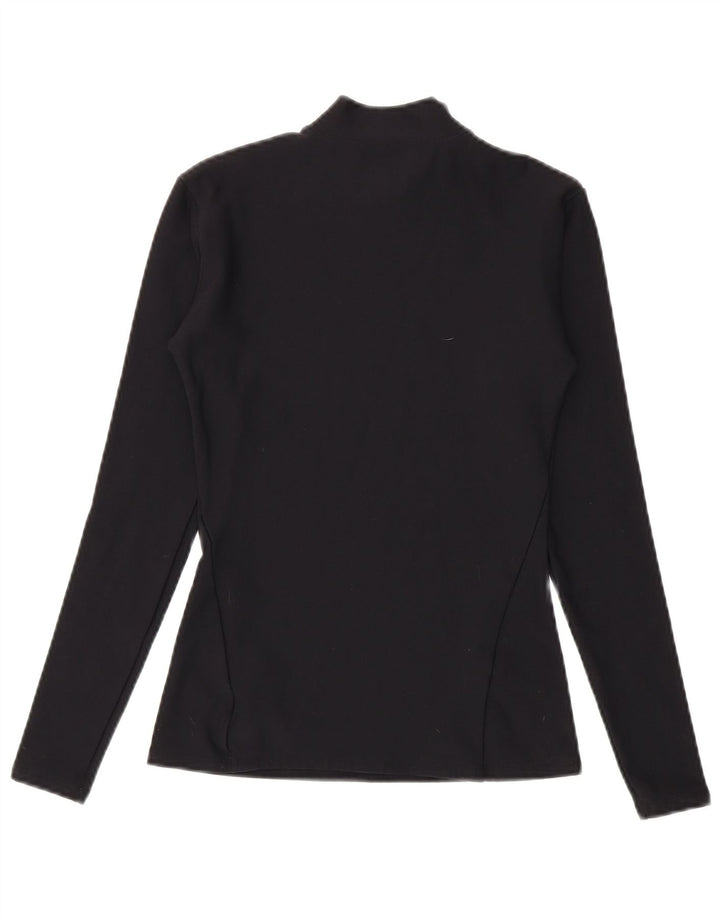Under Armour Camiseta Cold Gear para mujer de manga larga UK 12 Medium Black Nylon