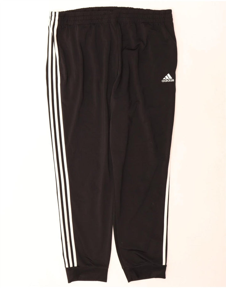 Adidas Pantalones de chándal para hombre Joggers 2XL Negro Poliéster