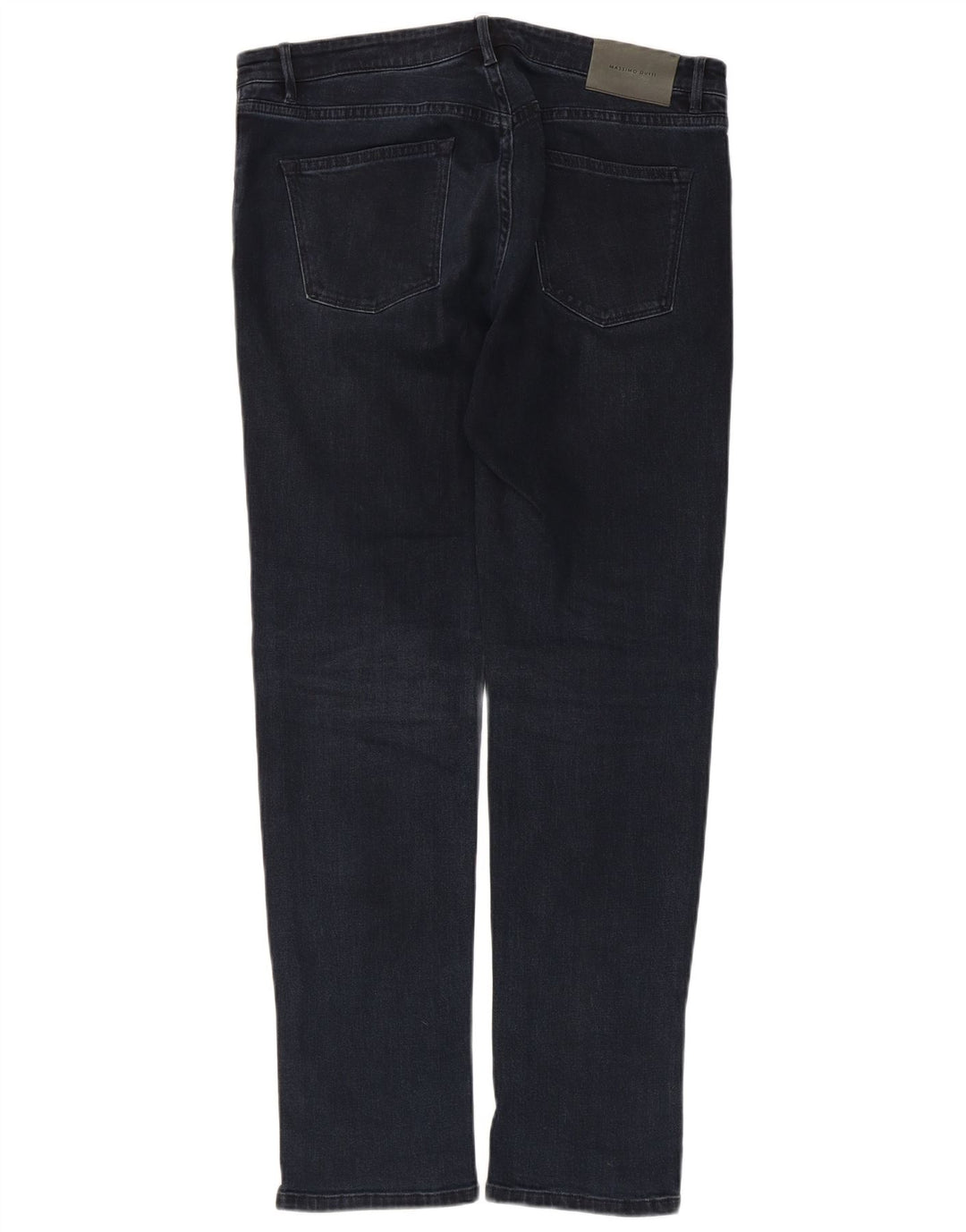 Massimo Dutti Jeans Slim Hombre EU 40 Medium W31 L29 Azul Marino Algodón