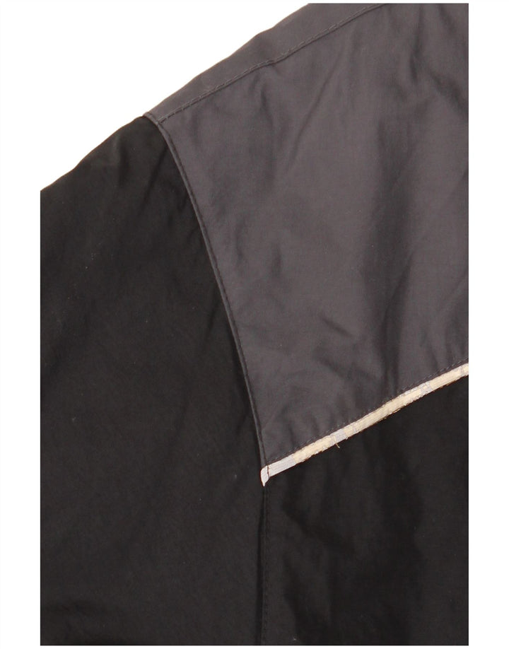 Nike Chaqueta cortavientos para niños 13-14 años XL Negro Colorblock Nylon
