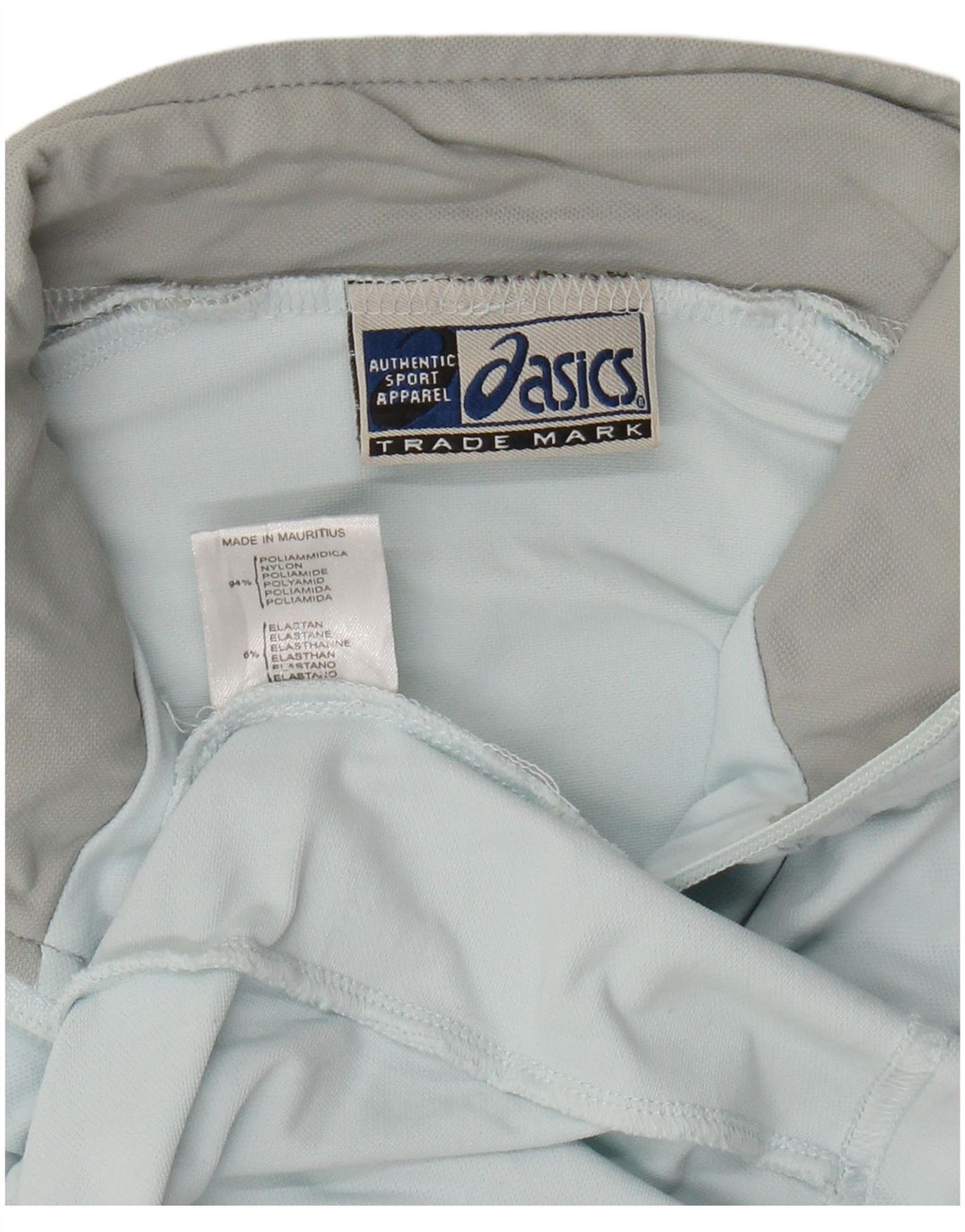 Asics - Chaqueta de chándal para mujer, talla 40, talla grande, color azul, poliamida