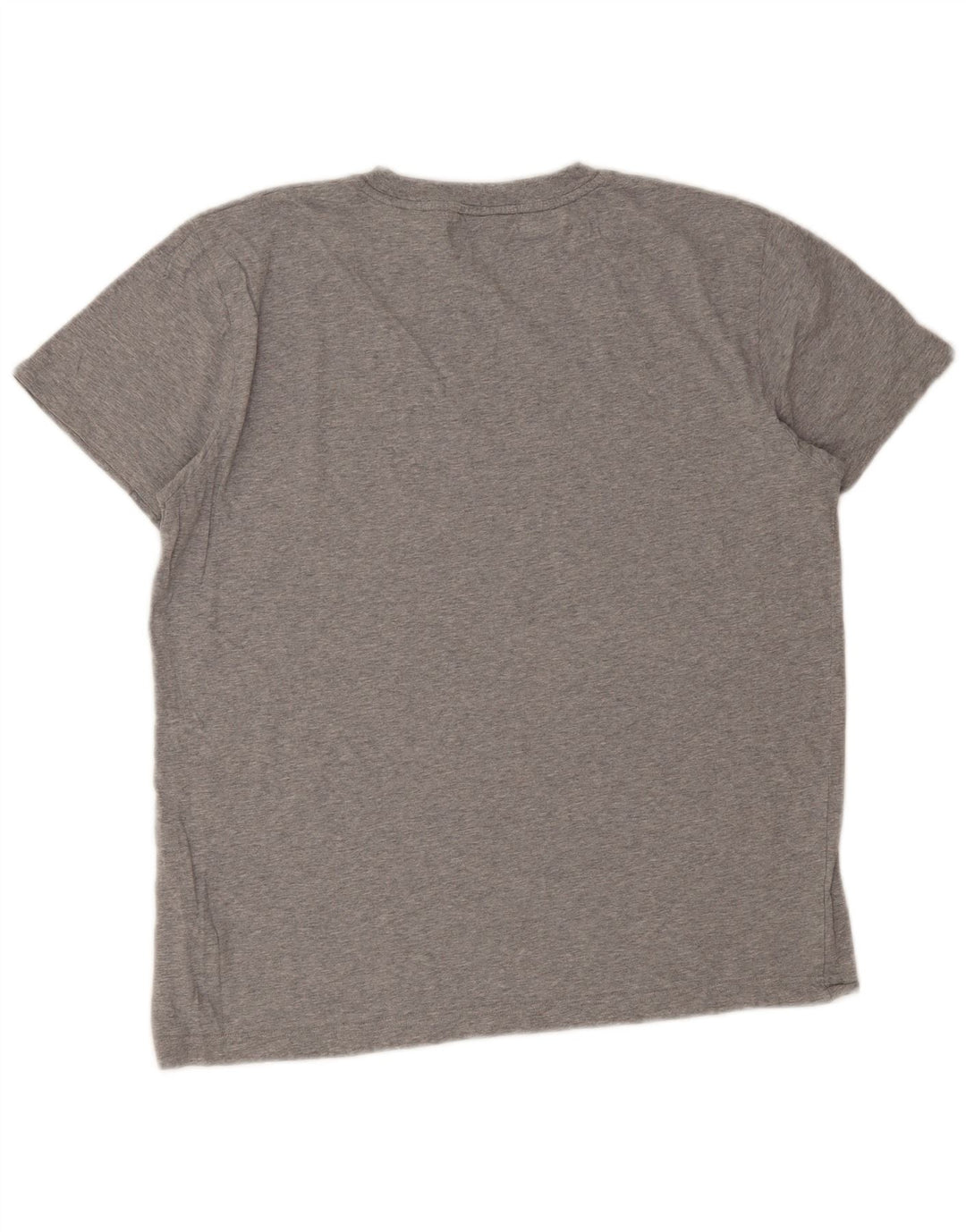 Gant Camiseta Gráfica Para Hombre Top Grande Gris Algodón