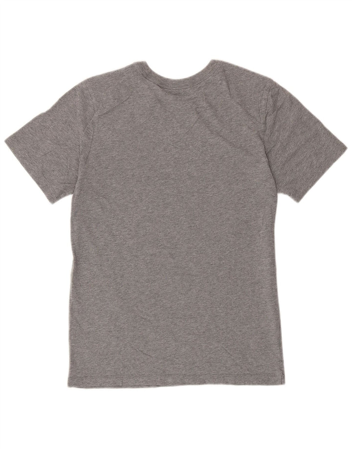 Jordan - Camiseta gráfica para hombre, talla pequeña, algodón gris