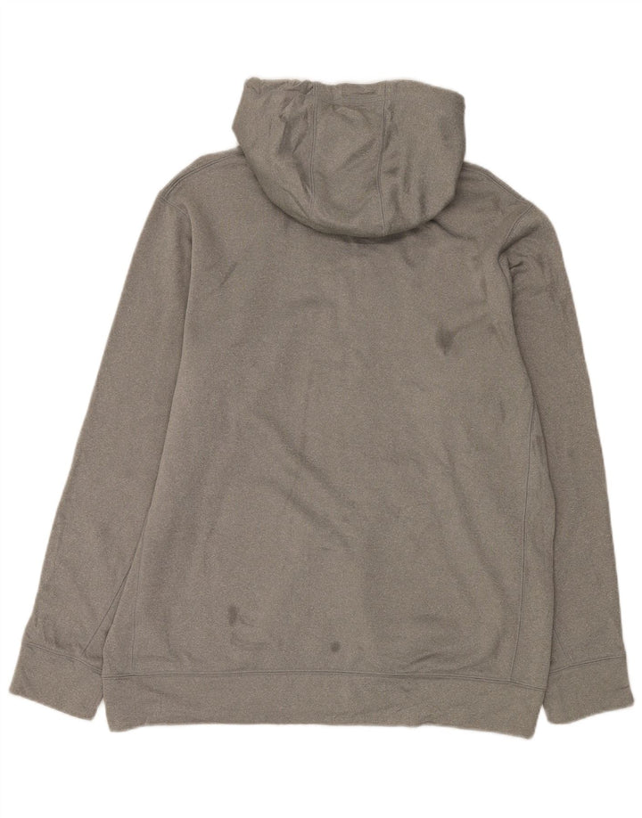 Nike Baylor Bears Graphic Sudadera con capucha para hombre, poliéster gris grande