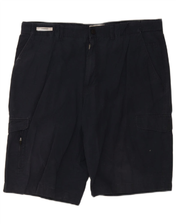Marks & Spencer pantalones cortos cargo para hombre W36 grande azul marino