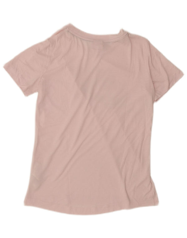 Nike Camiseta gráfica para mujer UK 6 XS Rosa Poliéster