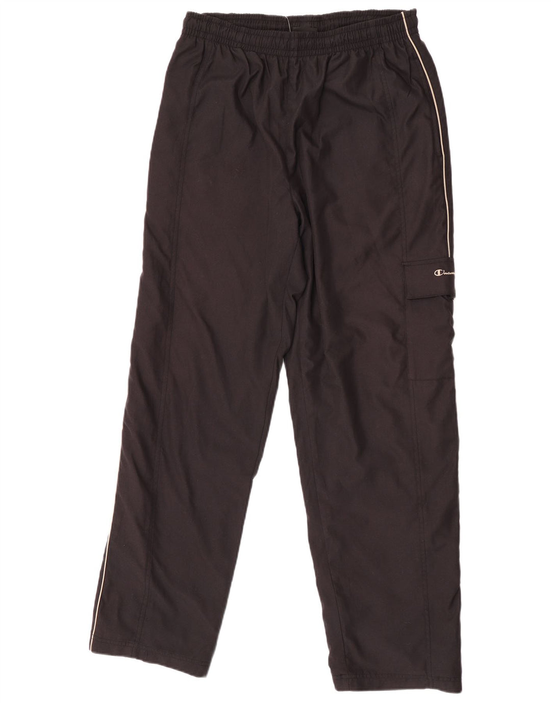 Champion Pantalón De Chándal Para Hombre Grande Poliéster Negro