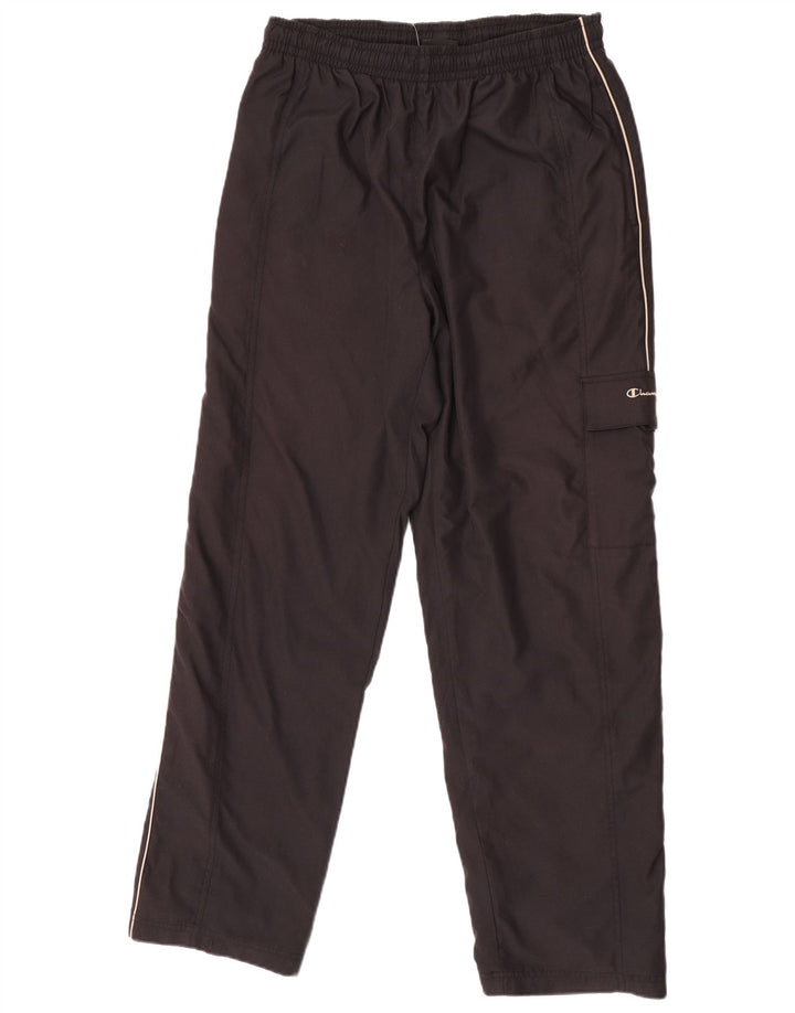 Champion Pantalón De Chándal Para Hombre Grande Poliéster Negro
