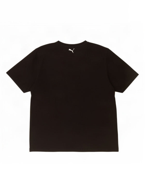 Puma Camiseta gráfica para hombre Top XL Negro