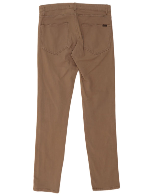 Zara Mens Pantalones Casuales Slim EU 40 Medium W31 L32 Beige