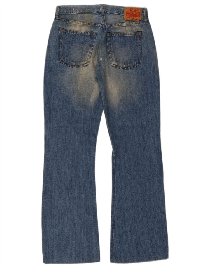Vaqueros Bootcut Replay Mujer W26 L30 Azul