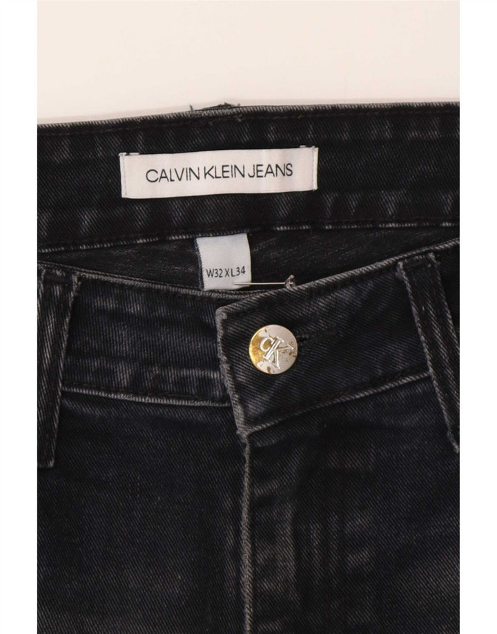 Vaqueros rectos Calvin Klein para hombre W32 L26 azul marino