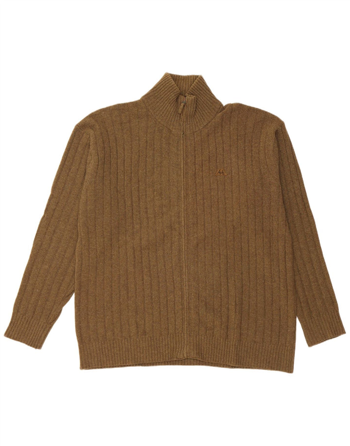 Kappa Cárdigan Hombre 2XL Lana Caqui