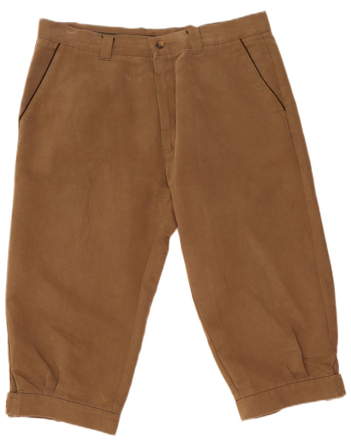Musto Bermudas Hombre W38 XL Algodón Marrón