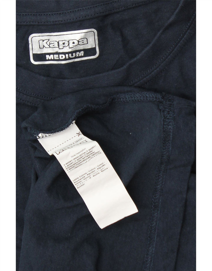 Camiseta Kappa Hombre Top Medium Azul Marino Algodón
