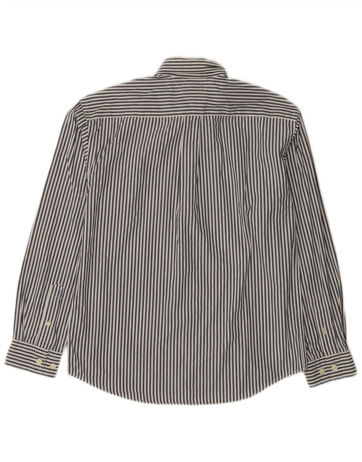 Tommy Hilfiger Camisa Niño 11-12 Años Algodón Rayas Azul Medio