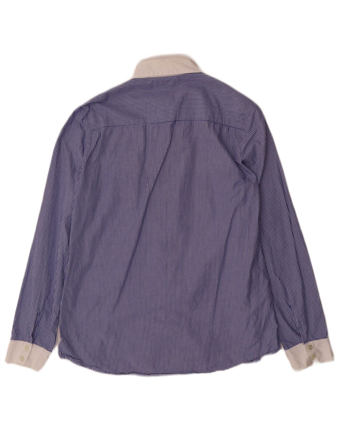 Camisa de mujer STEFANEL IT 42 Azul medio Raya diplomática
