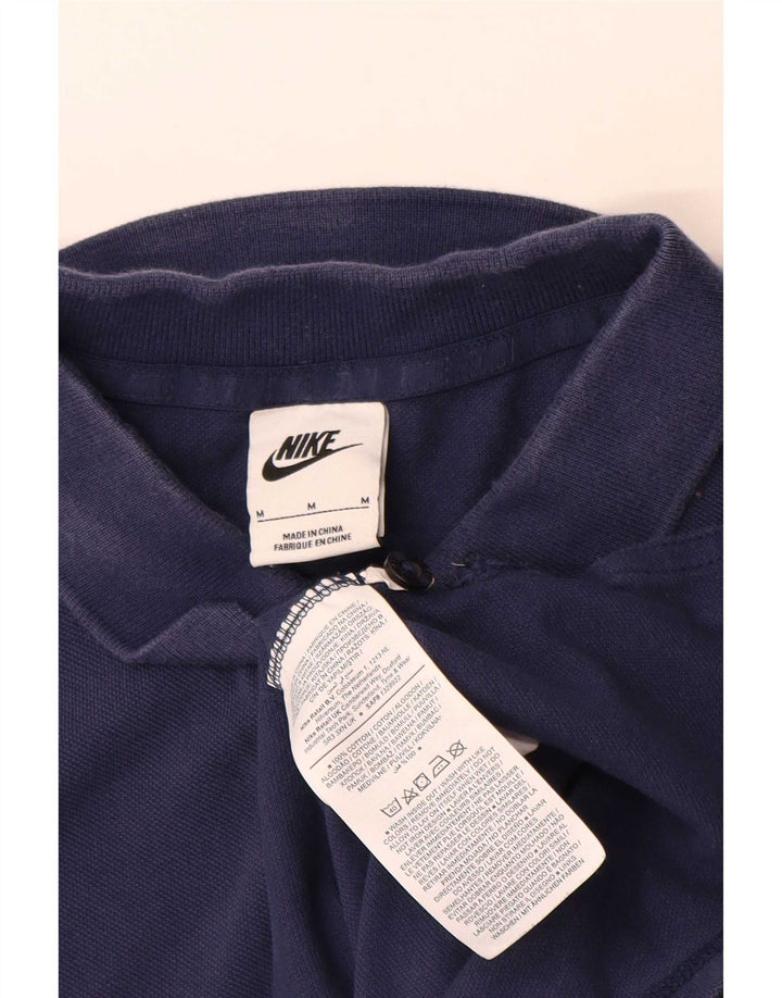 Polo Nike Hombre Algodón Azul Marino Mediano