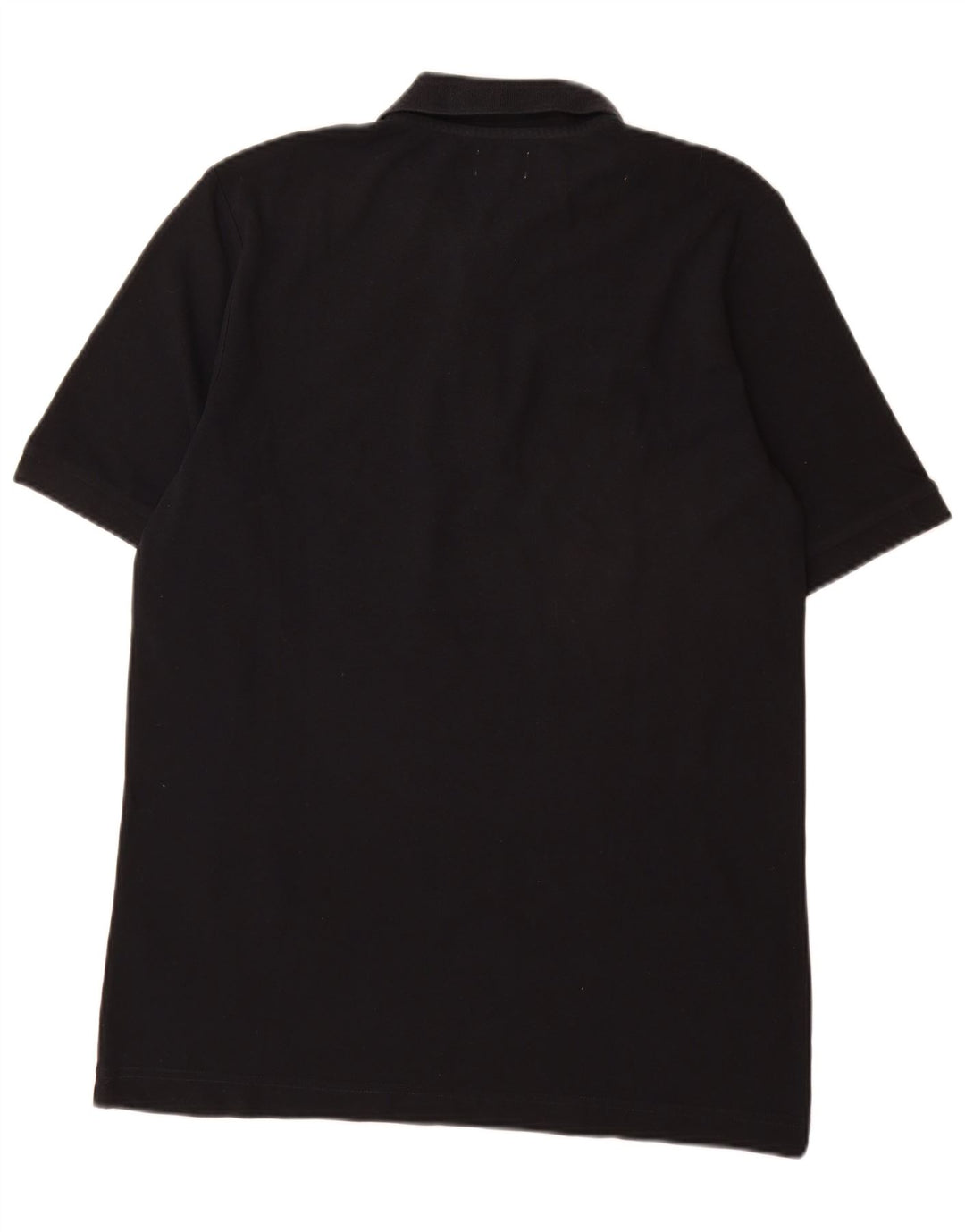 Kappa Polo Hombre Grande Algodón Negro