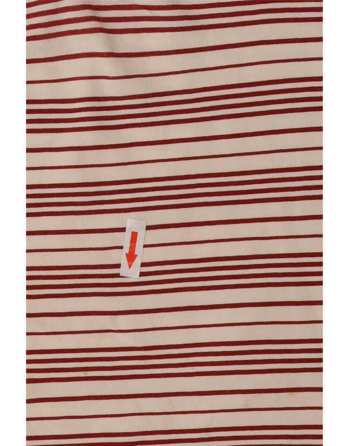 Camiseta Mujer Sergio Tacchini Top IT 44 Poliéster Rayas Blanco Mediano