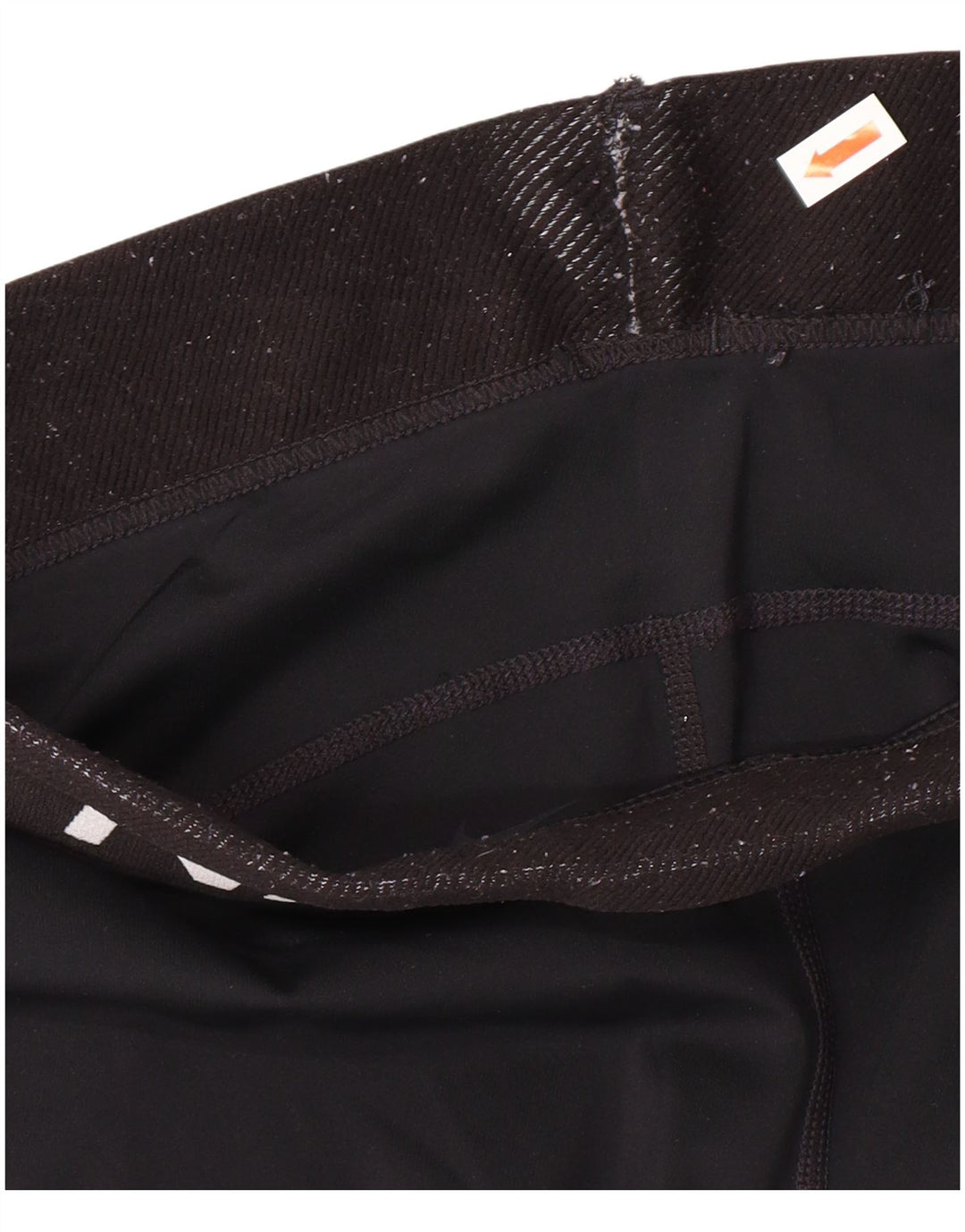 Nike Leggings Dri Fit Graphic para mujer UK 12 Mediano Negro Poliéster Deportes