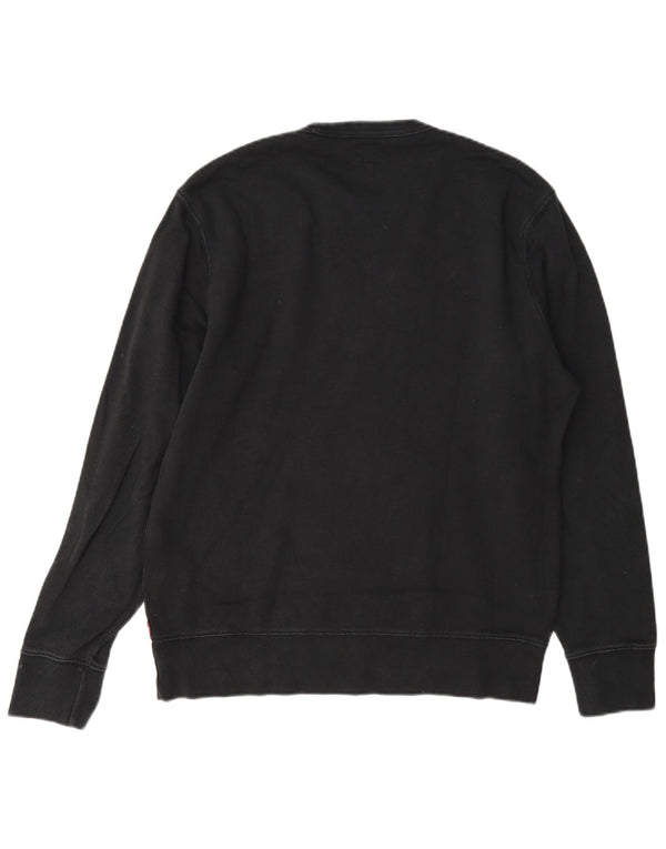 Levi's Sudadera gráfica para mujer Jumper UK 10 Small Grey Cotton