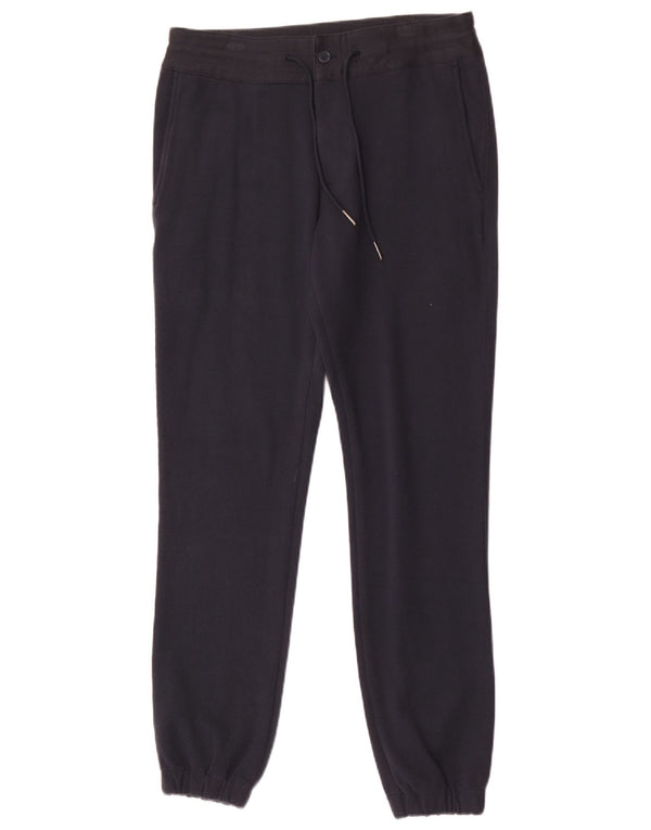 Massimo Dutti Hombre Joggers Pantalones Casuales Pequeño W30 L30 Azul Marino