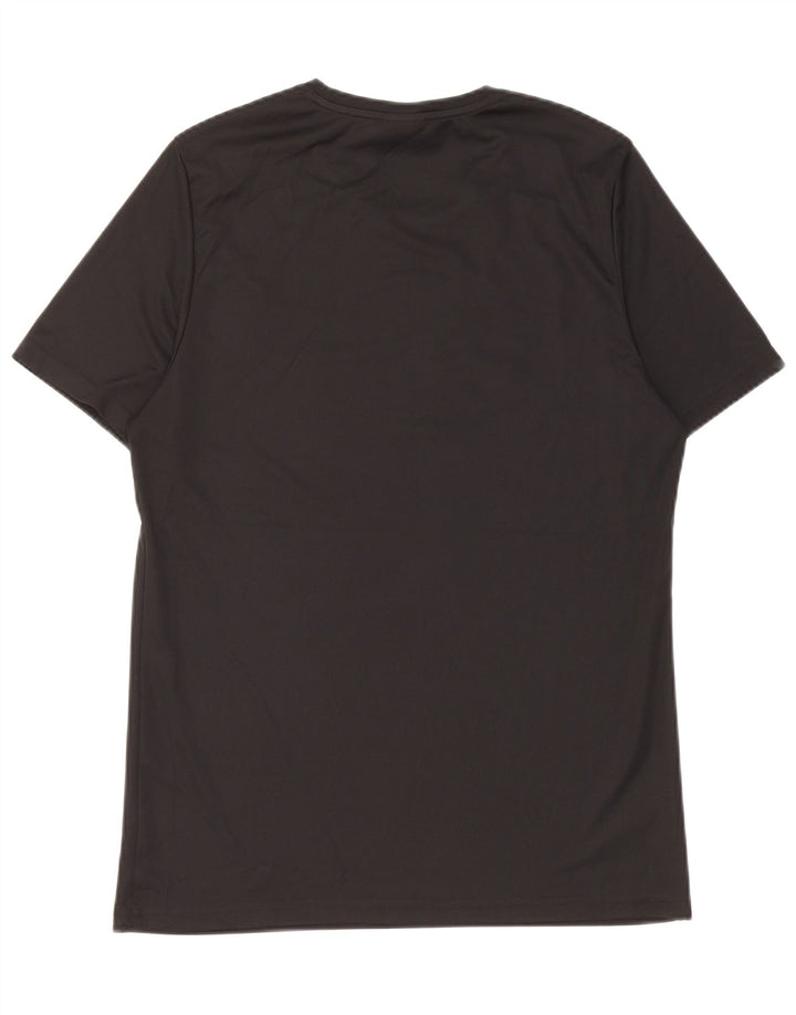 Camiseta Reebok Hombre Graphic Top Medium Negro Poliéster