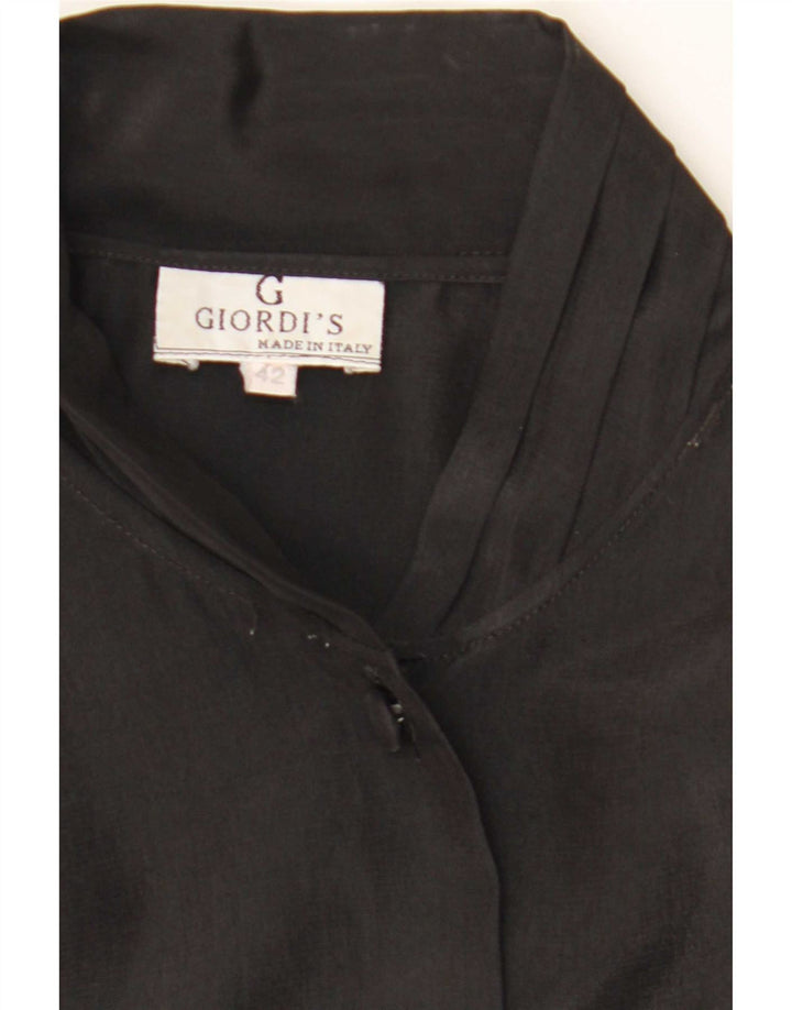 Blusa camisera para mujer Giordi's IT 42 Medium Black