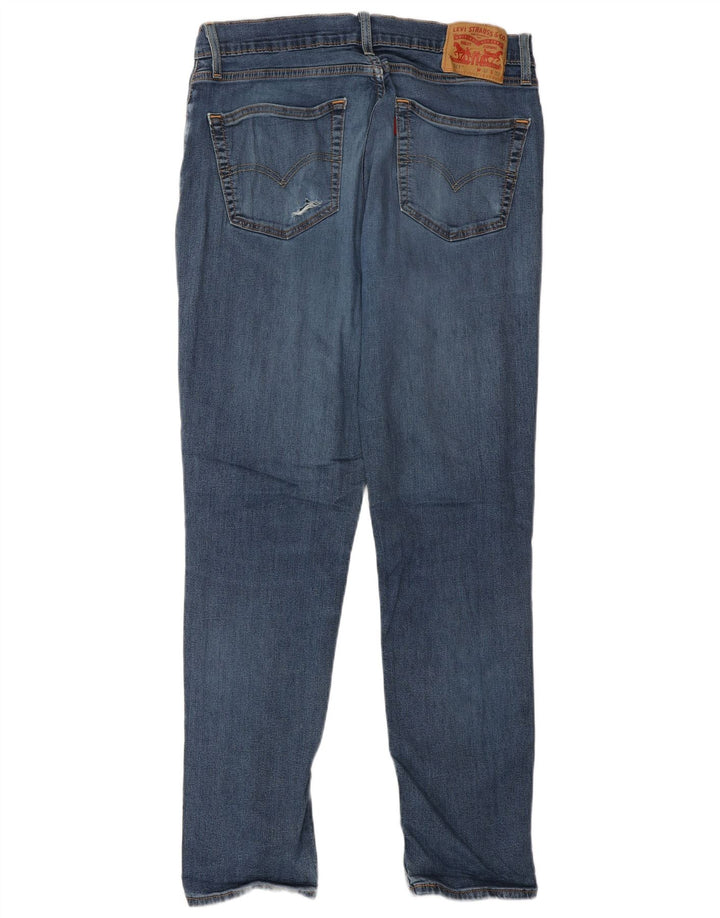LEVI'S Mens 511 Slim Jeans W33 L32 Algodón Azul