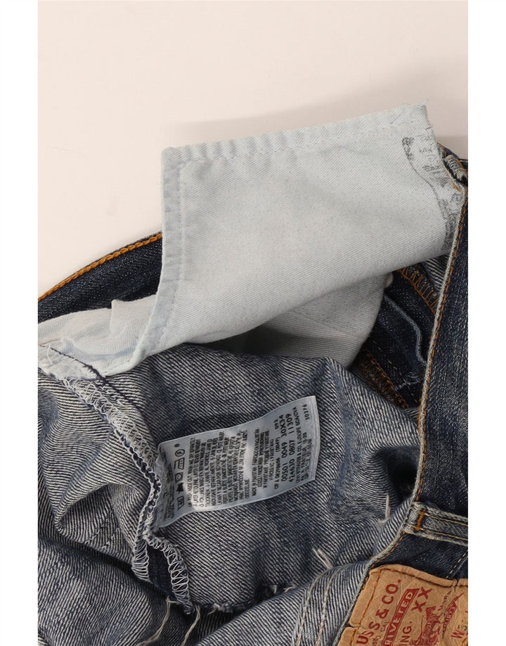 Levi's Mujer 501 Shorts Vaqueros W30 Algodón Azul Medio