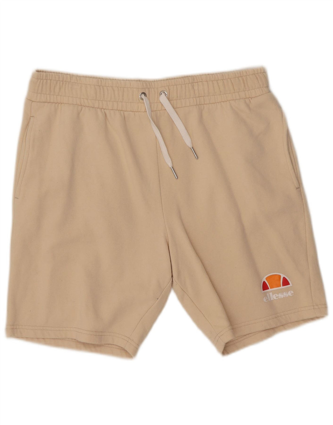 Ellesse Hombre Shorts Deportivos Algodón Beige Medio