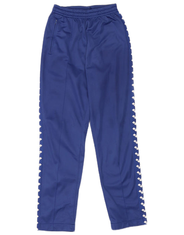 Arena Pantalones de chándal gráficos para mujer UK 4 XS Poliéster azul marino